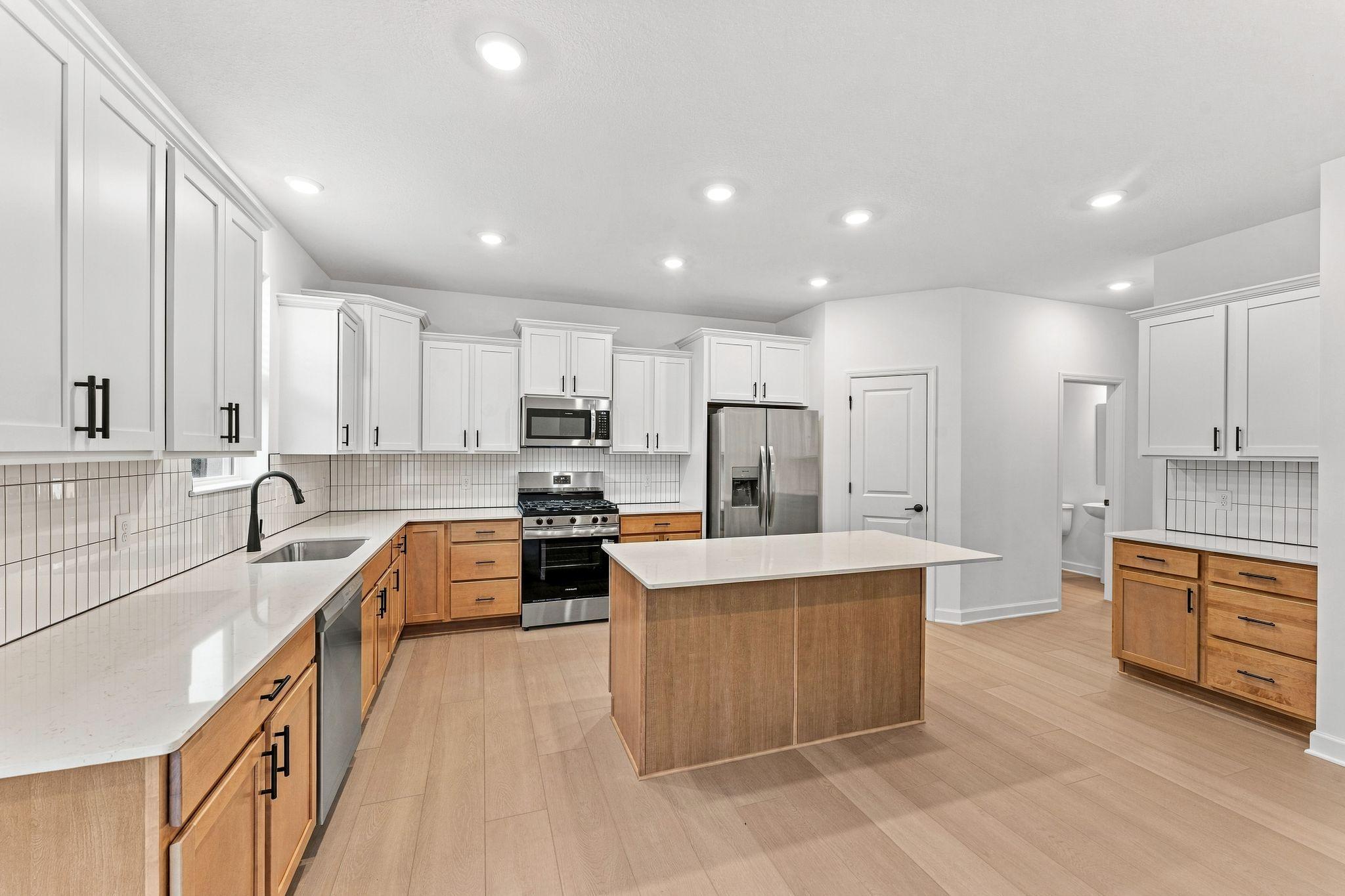 (All the following photos are of a similar home, actual finishes may vary.)