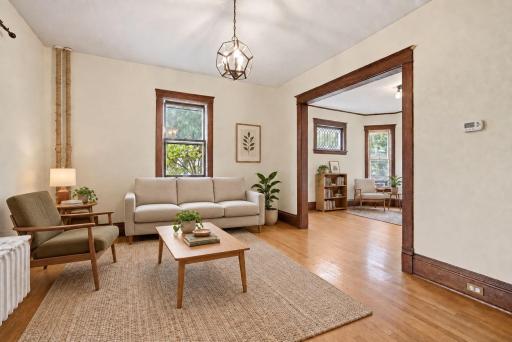 Hardwood floors throughout! (virtually staged)