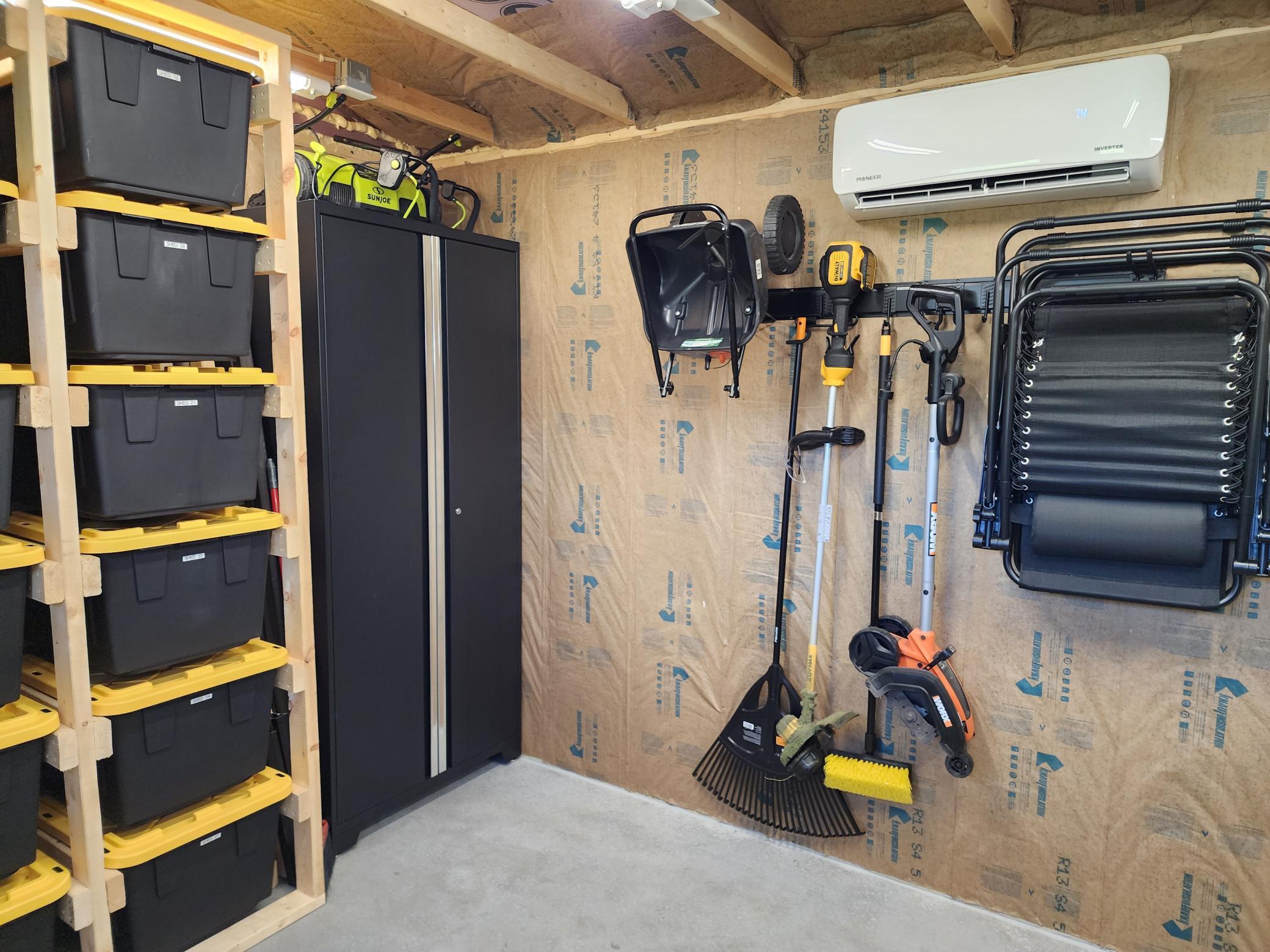 Air Conditioned Shed