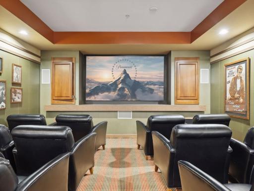 Your own community theaterâperfect for movie nights with friends and neighbors.
