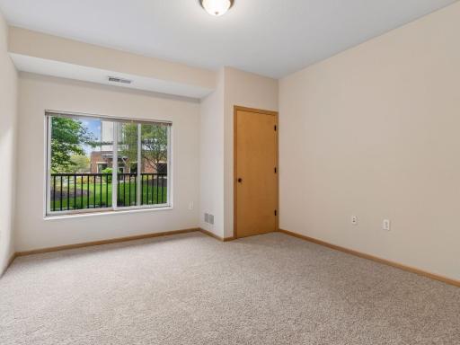 Generously sized second bedroomâideal for guests, a home office or hobbies.