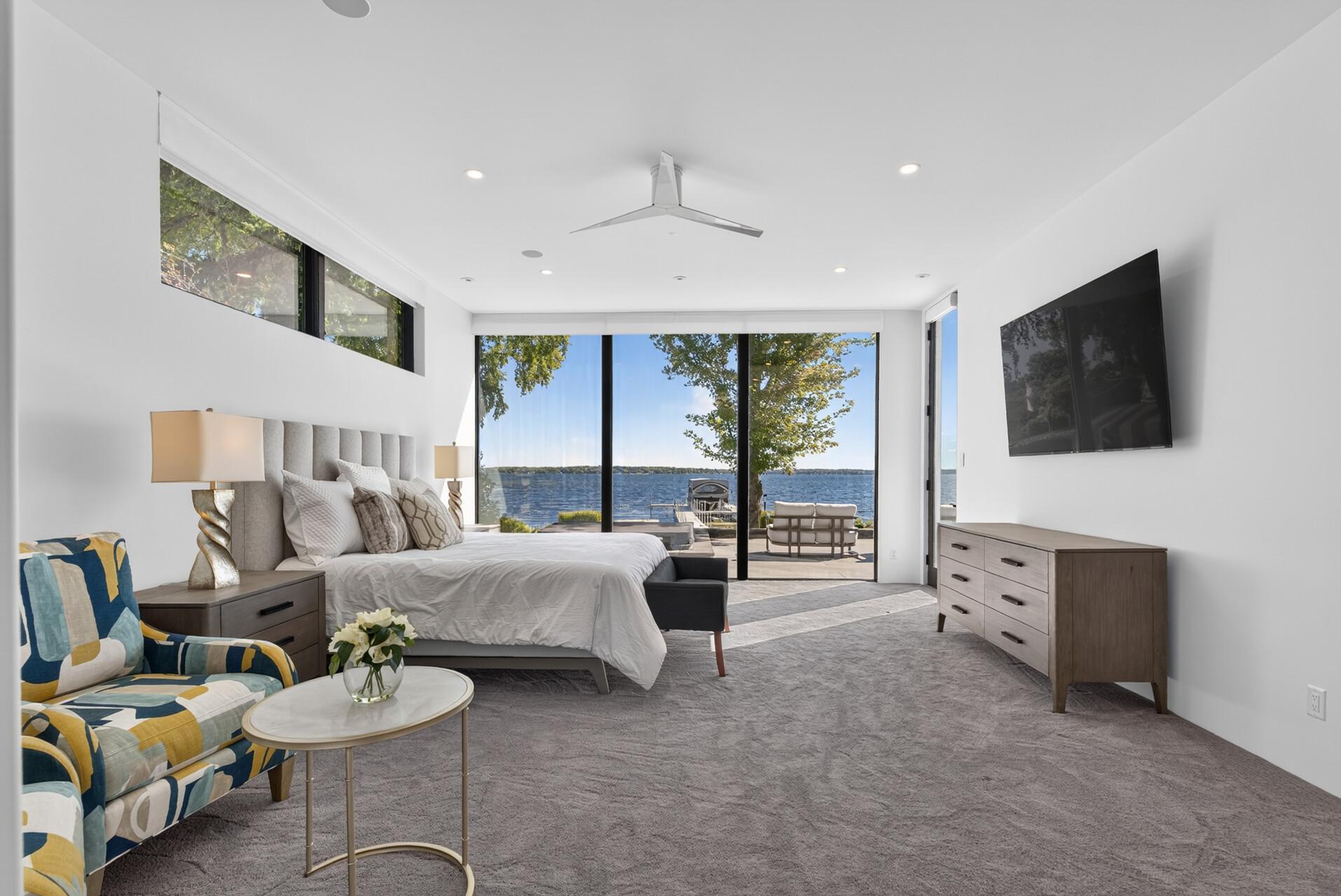 Walkout access to the expansive pool deck!