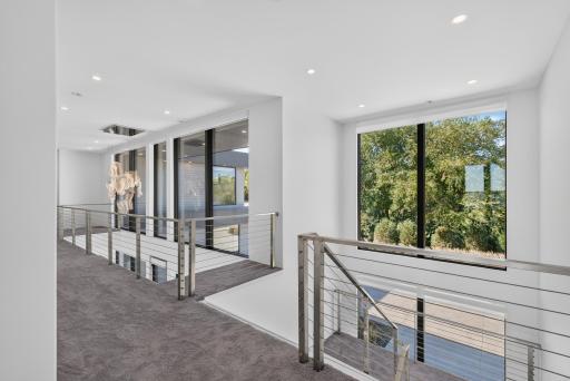 Upstairs, the thoughtful design continues.