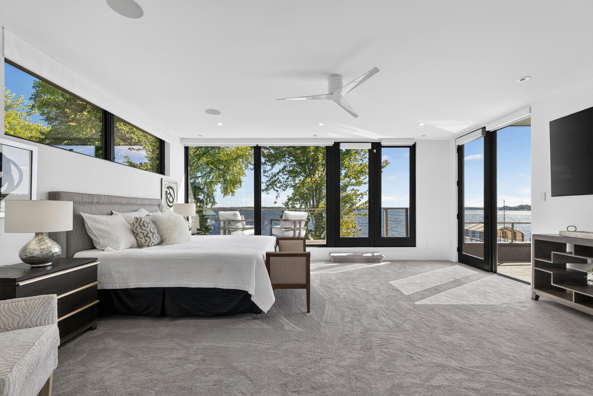 Upstairs offers an identical primary suite option, if preferred.