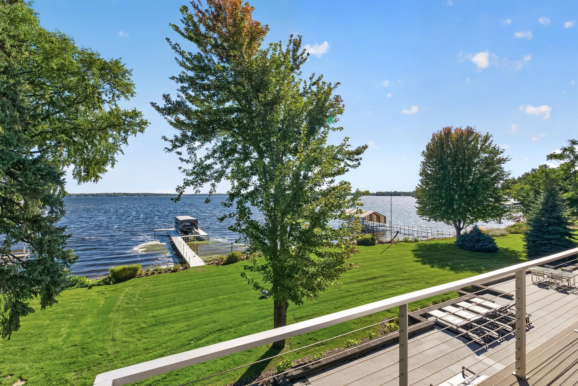 Walkout access to deck for stunning views.