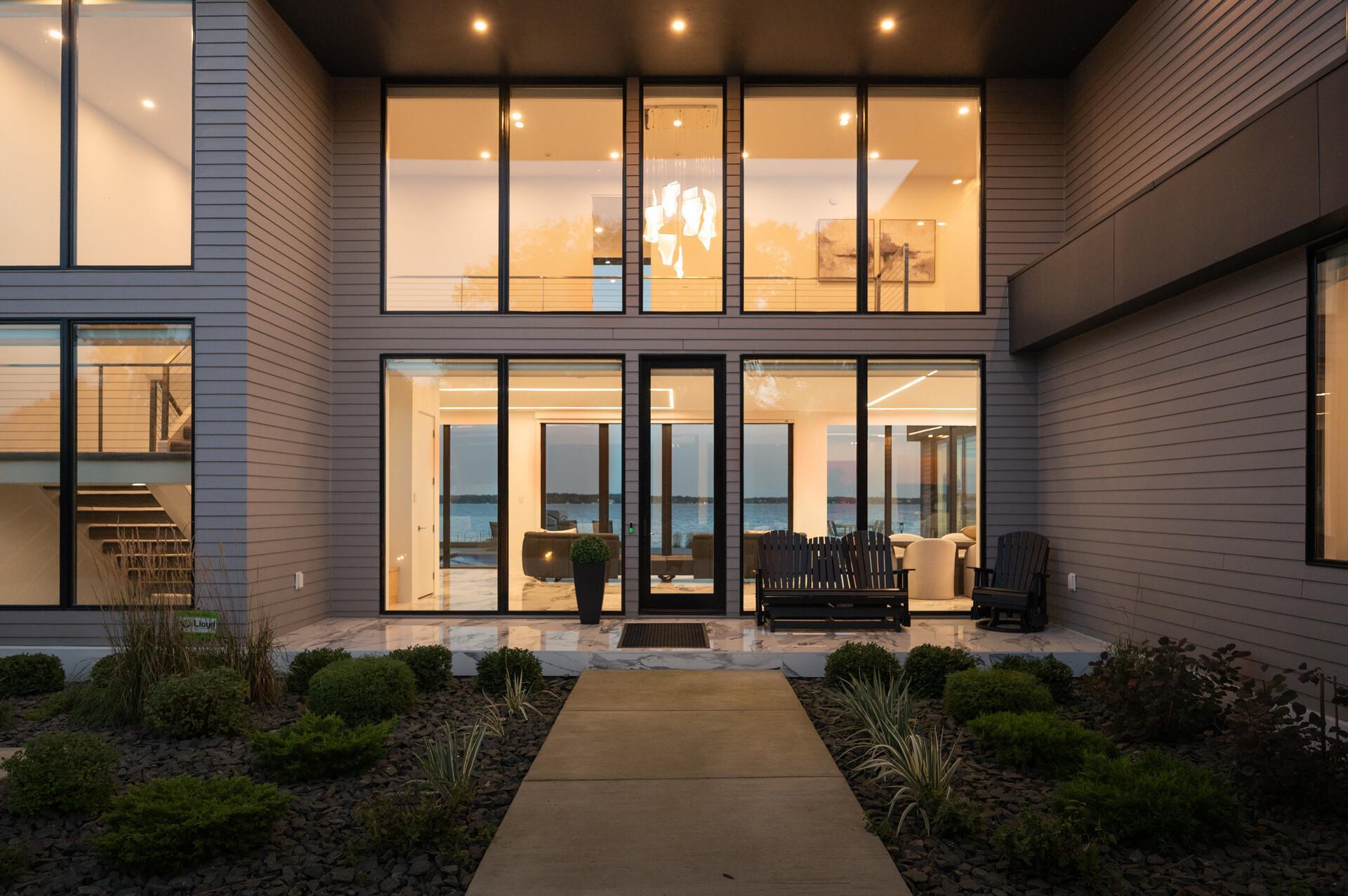 The details throughout this home are as impressive as the setting.