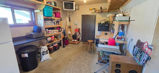 Extension of the 3rd stall is 12x12 and a great spot for a shop, motorcycle, boat, or just extra storage!