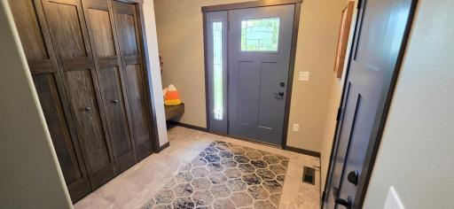 Roomy Entry with large closet and decor nook!