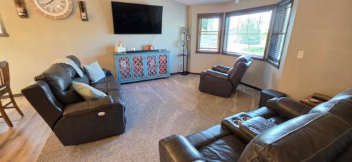 Plush carpet and plenty of natural light