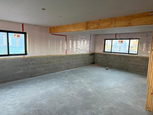 Family Room - Unfinished Lower Level