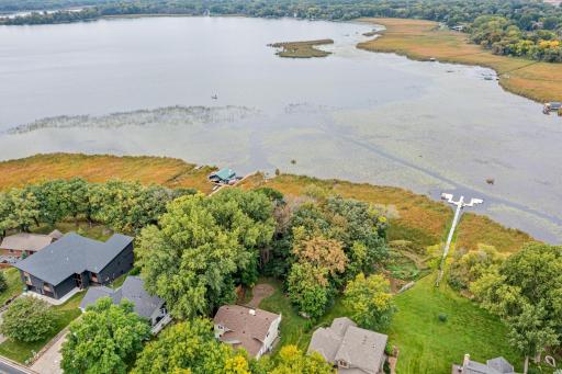 Home lies on the Northeast side of Eagle Lake