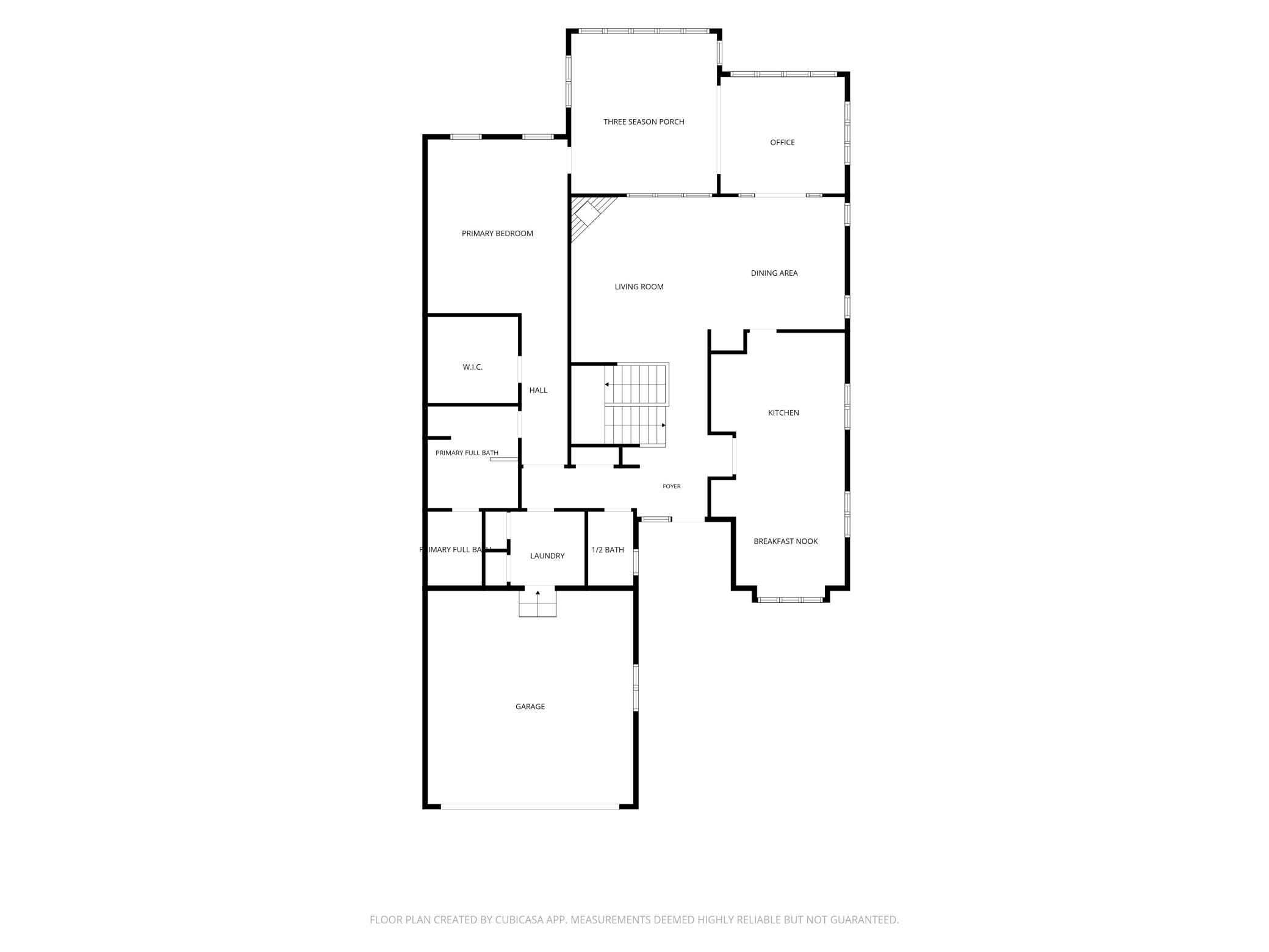 Main Level Floor Plan