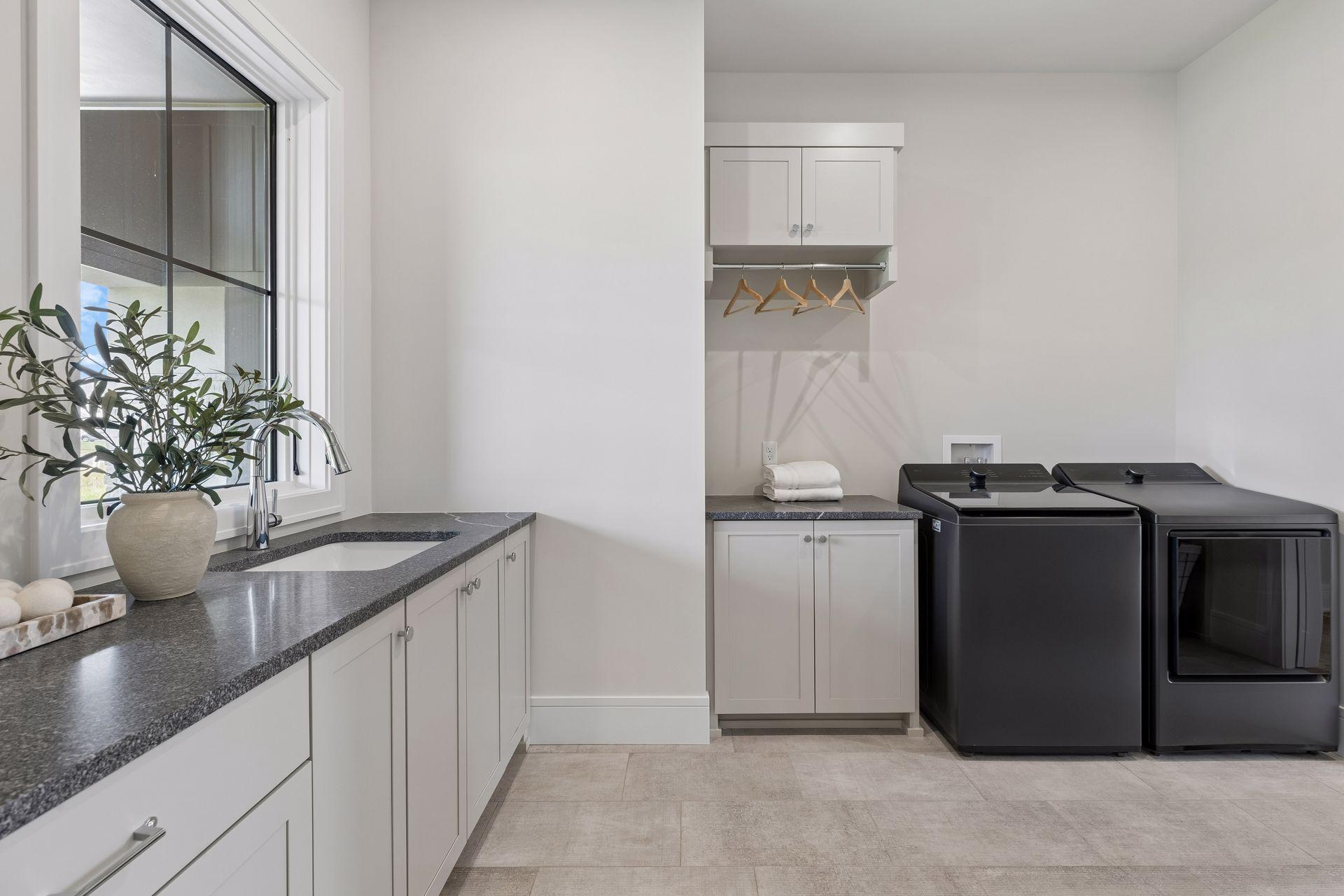 Equipped with sink and countertops!