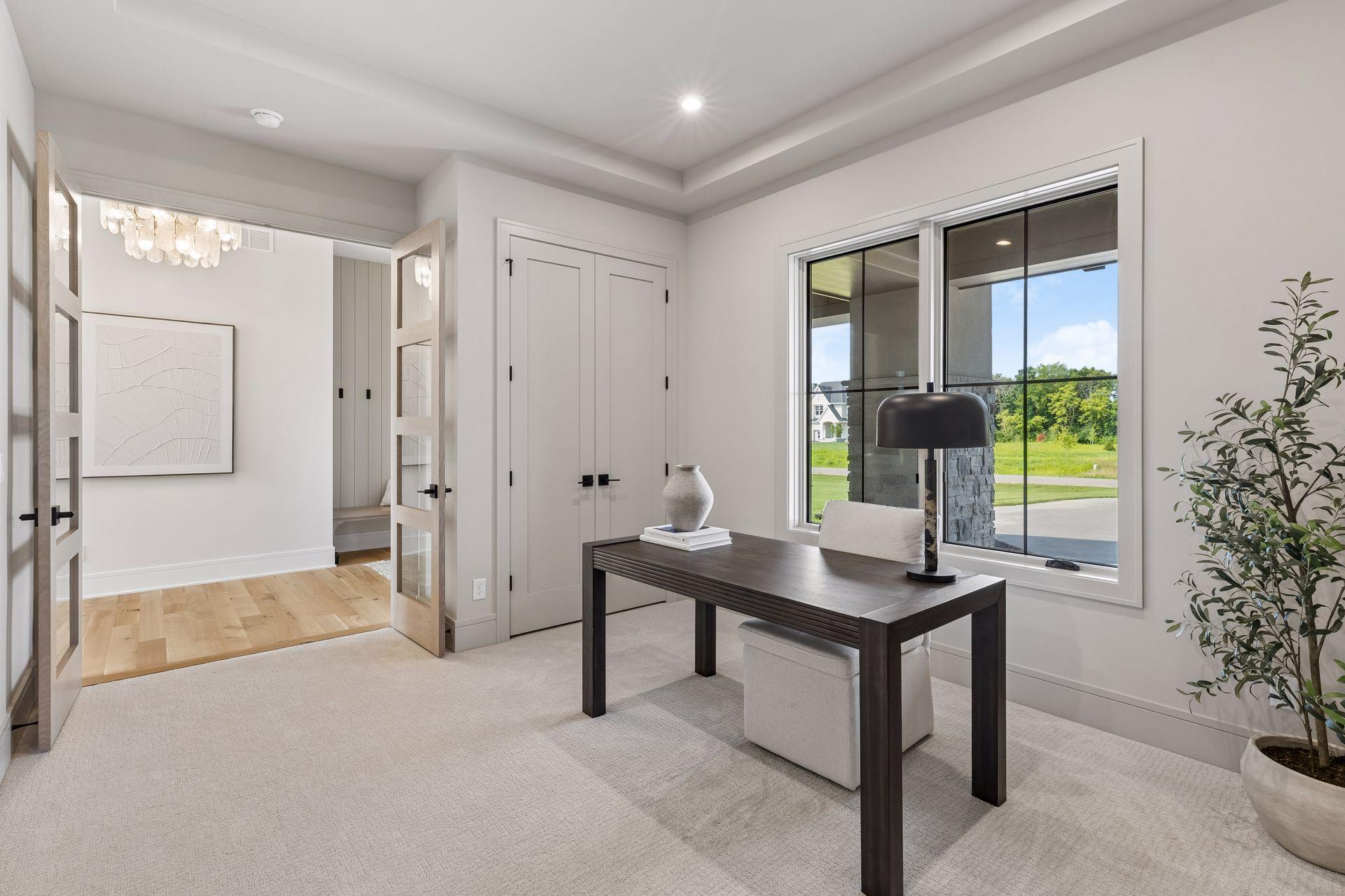 Main level office or second bedroom