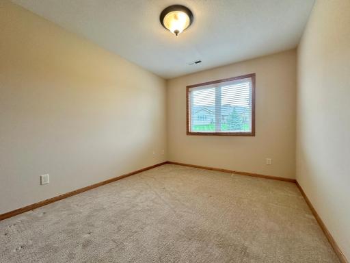 This is the first of two bedrooms all on one level.