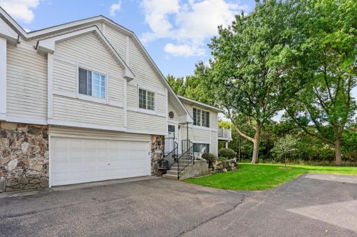 Fantastic privacy and guest parking right outside your door.