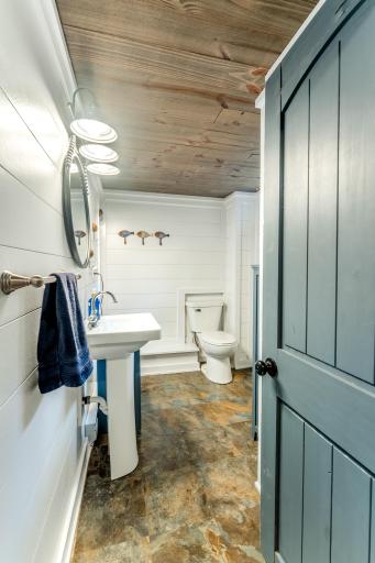 Updated bathroom.