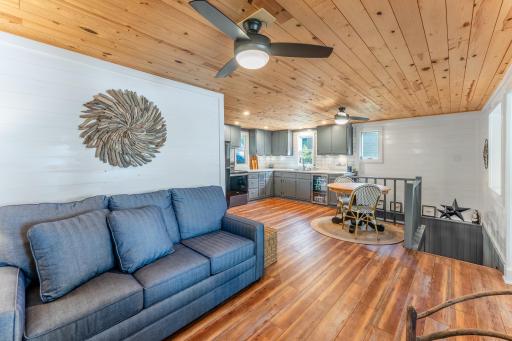 Open floorplan. (Sleeper couch included.)