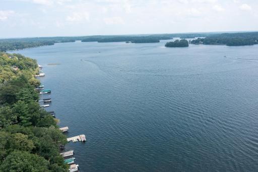 Welcome to Balsam Lake (view looking east)