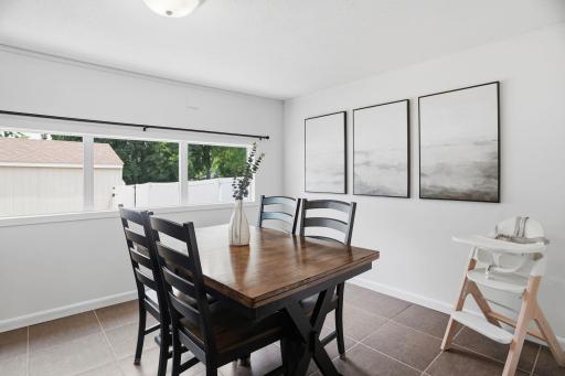 Dedicated Dining Space