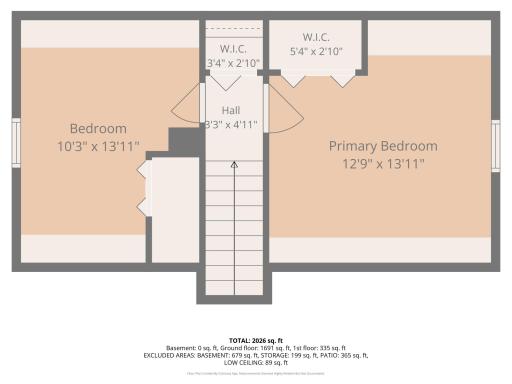 Upper Level Floorplan