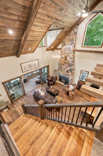 View from upstairs