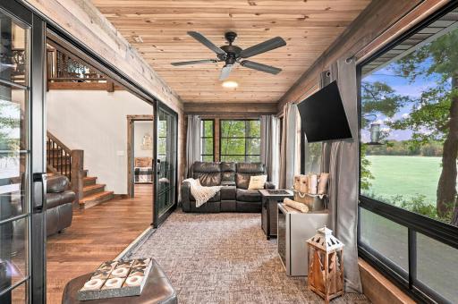 Sunroom (roughed in for floor heat)
