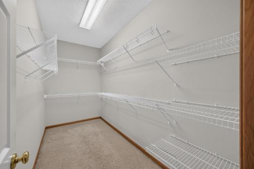 Main floor Primary Bedroom Walk In closet