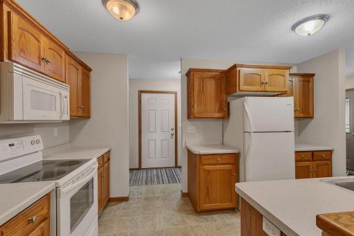 Easy access to mudroom area makes bringing in the groceries a breeze