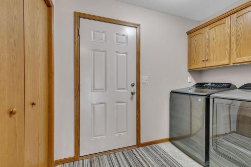 Main-Floor Laundry room just between the kitchen and garage