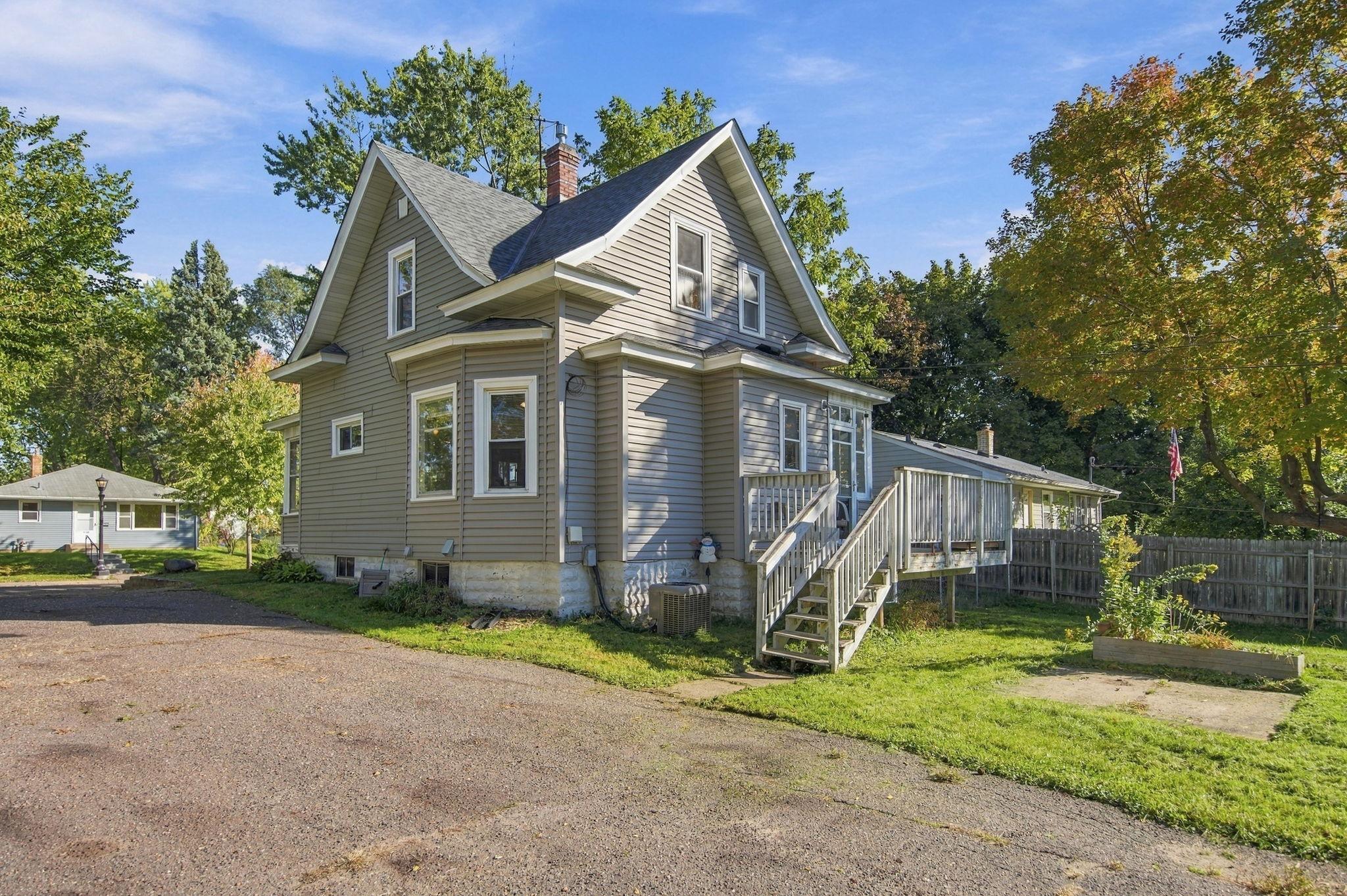 Rear exterior of home