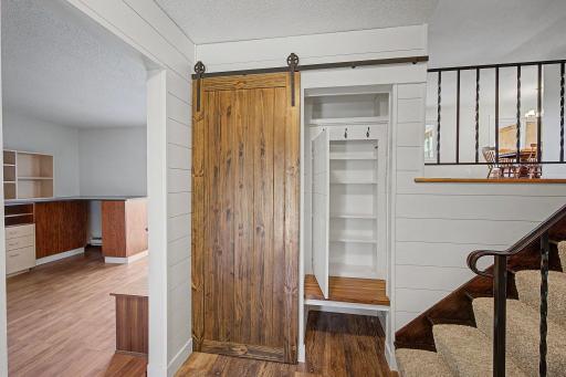 Large entry with a custom closet., to the left is the office that can be use for what ever your needs are.