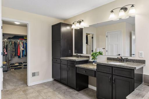 Buyers will love the spacious walk in closet to accommodate all your wardrobe needs year round.