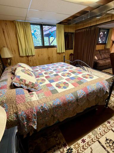 A wall could possibly be added to create a 4th bedroom.