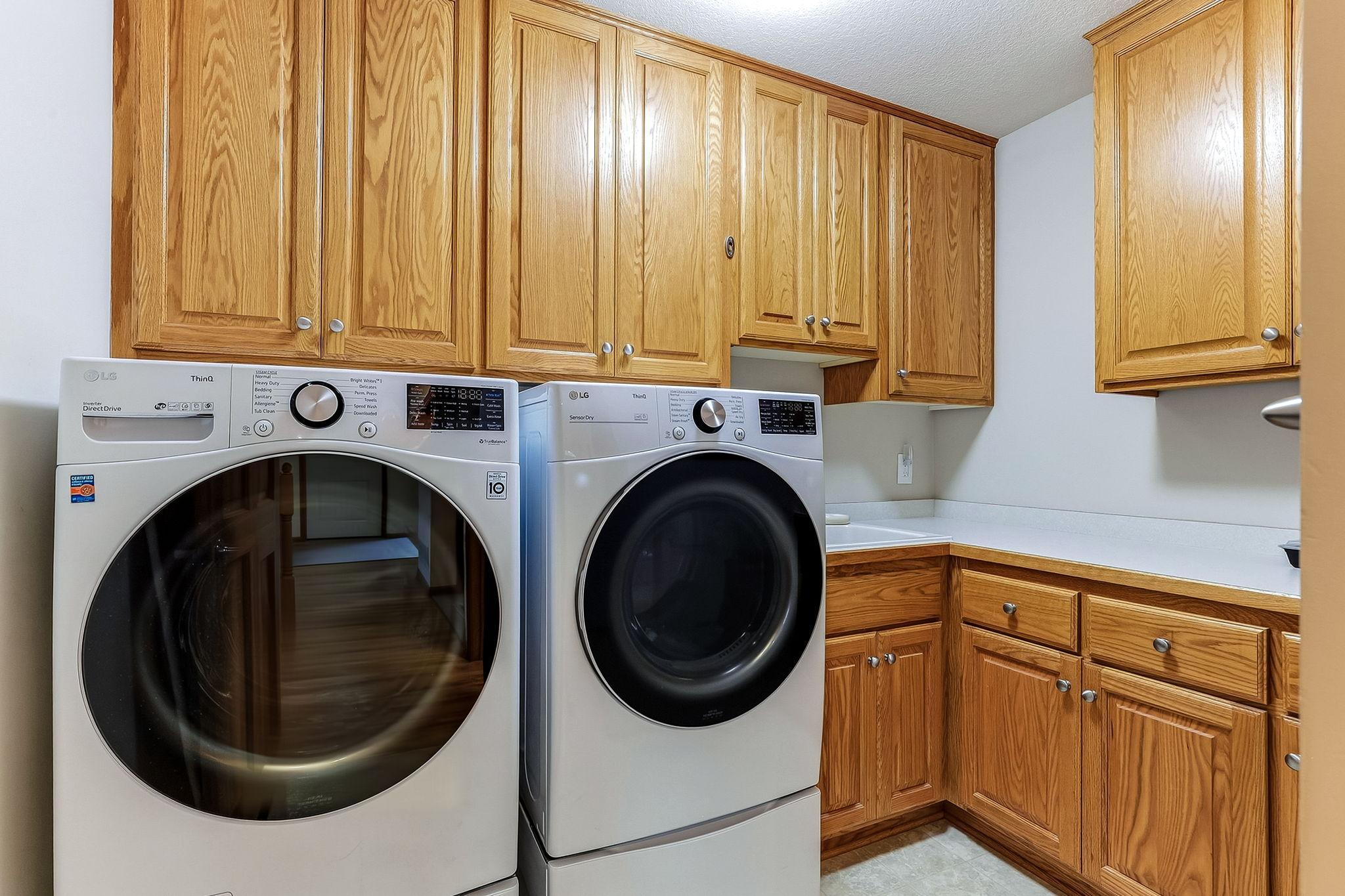 Main floor laundry is key!