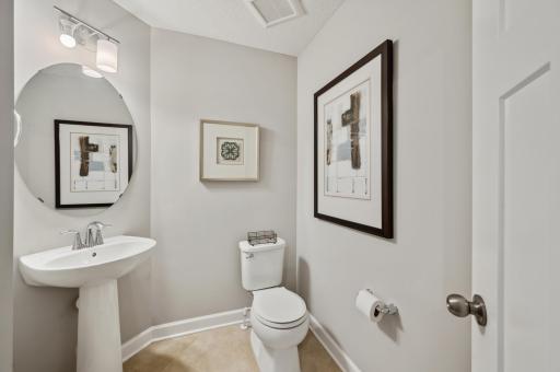 (Photo of model home, actual features may vary) Powder bath.