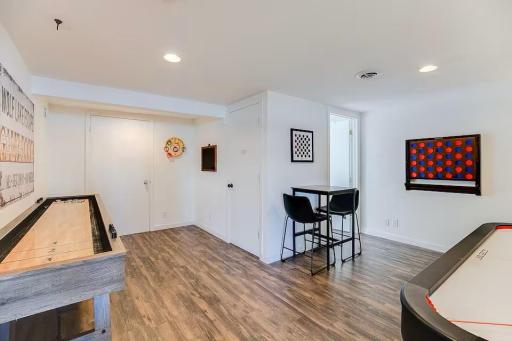 Endless options for games, entertaining, or lounging.