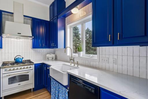 Every detail in this kitchen was carefully designed and executed.