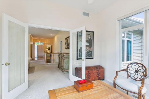 This is the perfect entertaining addition, and also the best room in the house for coffee.