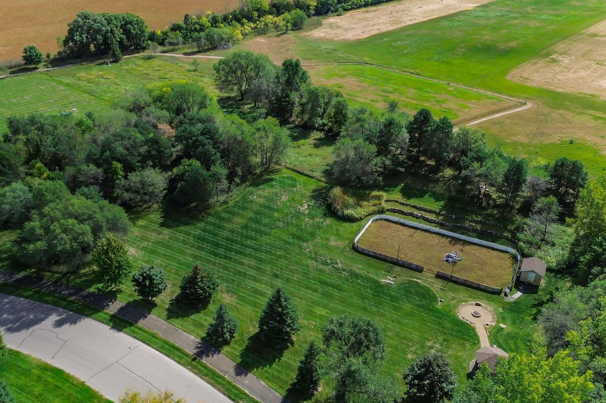Walking Trails, Community Park Area + Rink!
