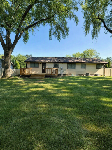 Enjoy entertaining on your back deck while your guests and family take advantage of your beautiful yard, perfect for fall football, family wedding or gardening