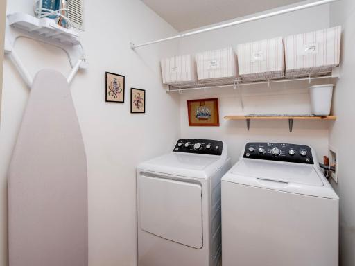 Second floor laundry