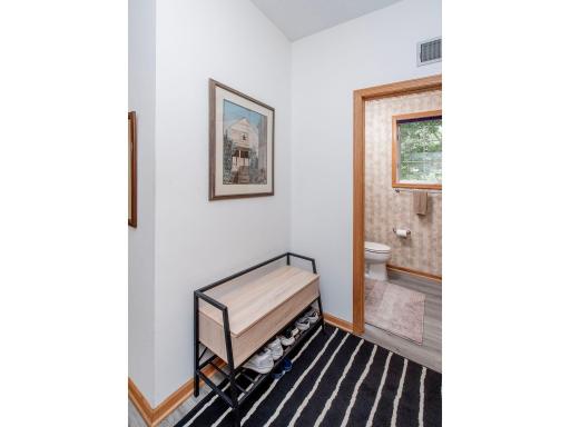 organized mud room
