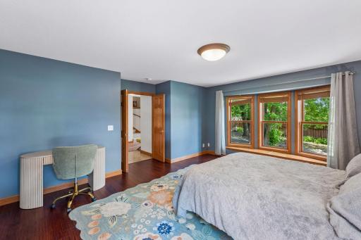 Plenty of additional space in this sun-filled room for a desk, a vanity, dresser, or whatever other furniture you might want!