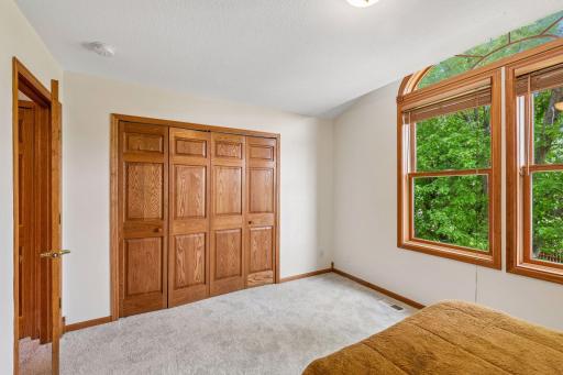 Another large closet in the third upper level bedroom.