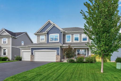 Beautiful St. Michael MN Two-Story Home with Exceptional Curb Appeal.