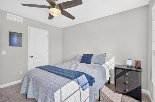 Home Has 4 Private Bedrooms on the Upper Level.
