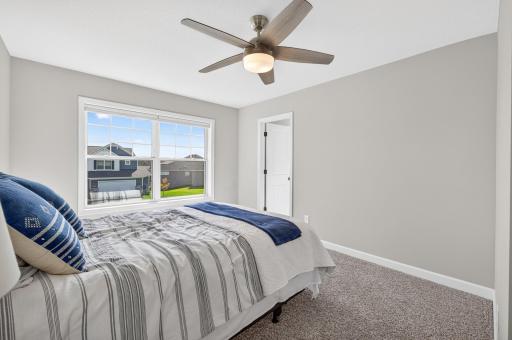 Blinds, Fans, and Walk-In Closets in All Bedrooms.