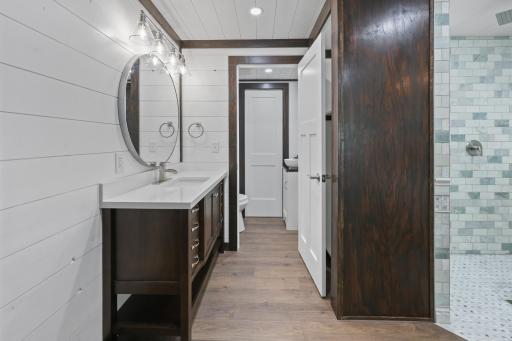 Levley Vanity in the dressing area.