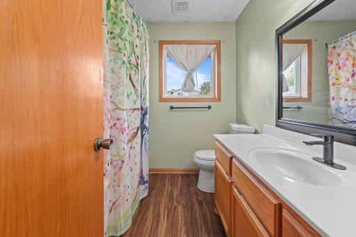 Main floor full bath.